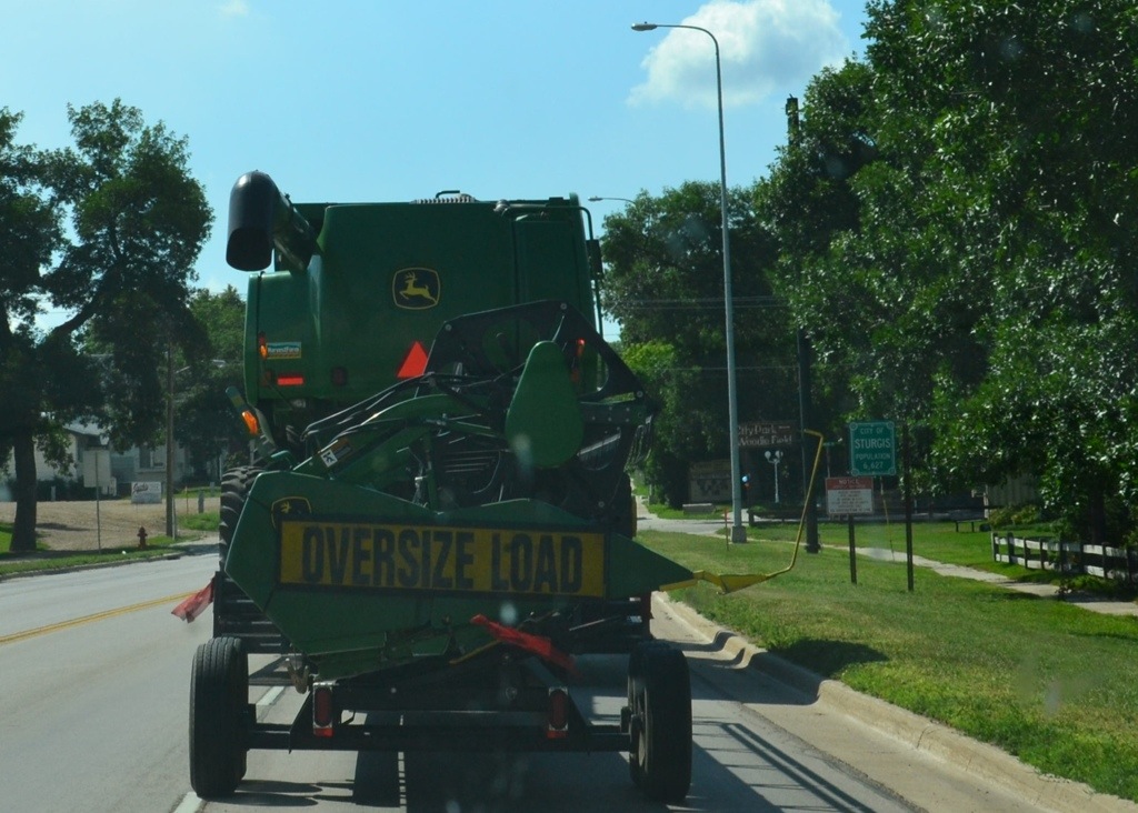 Doesn't everyone bring a combine to Sturgis?