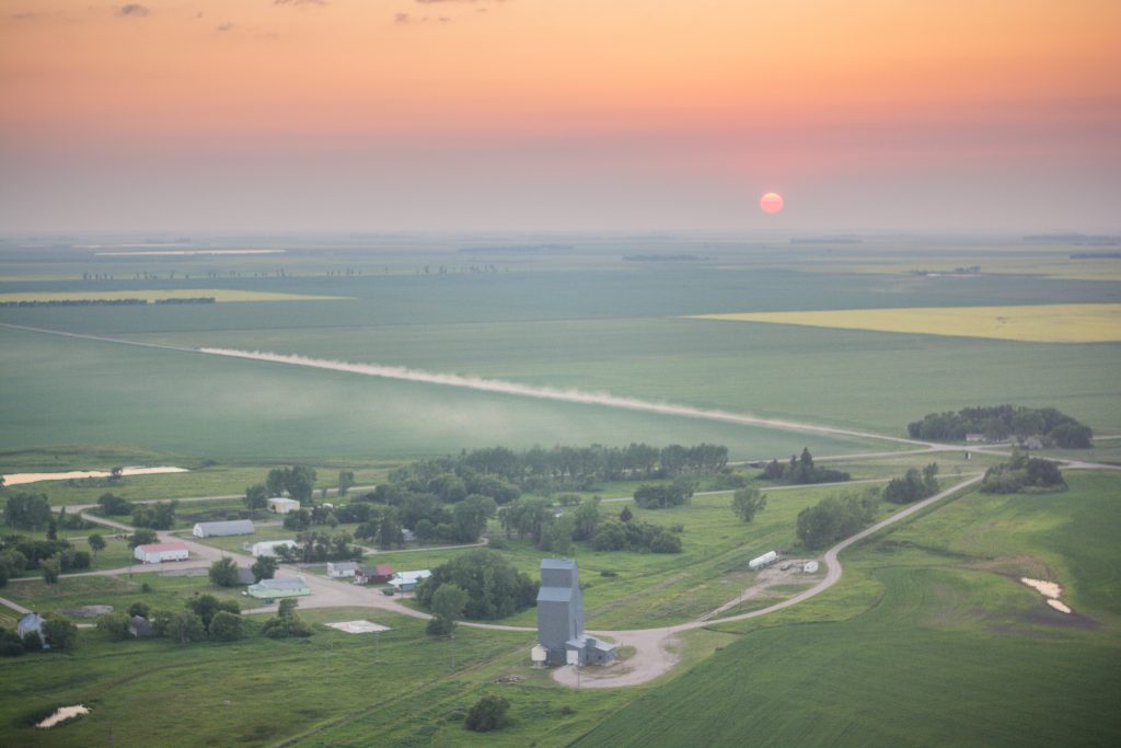 Smoky Summer Sunset
Hannah, North Dakota